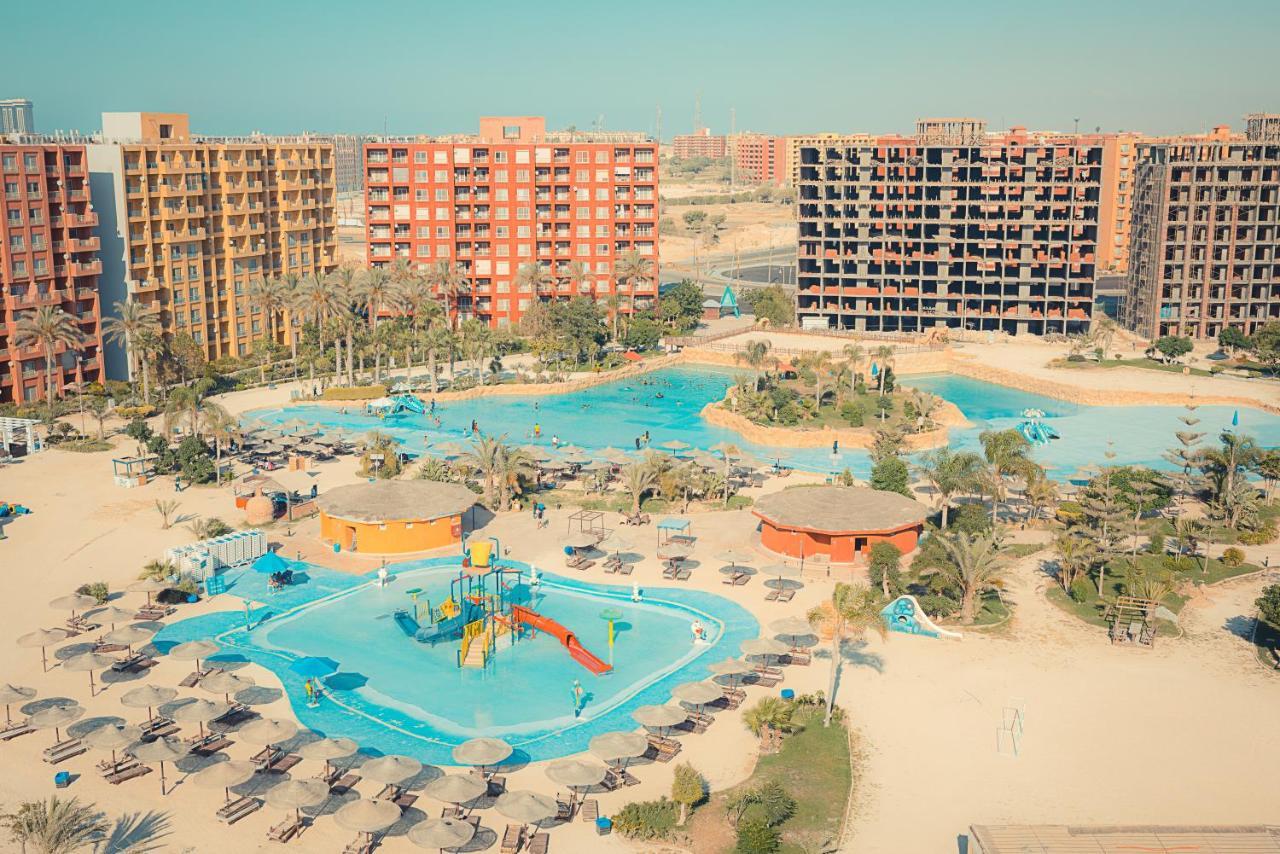 Porto Golf Marina Aqua Park & Beach Access By Best Of Bedz El Alamein Exteriör bild