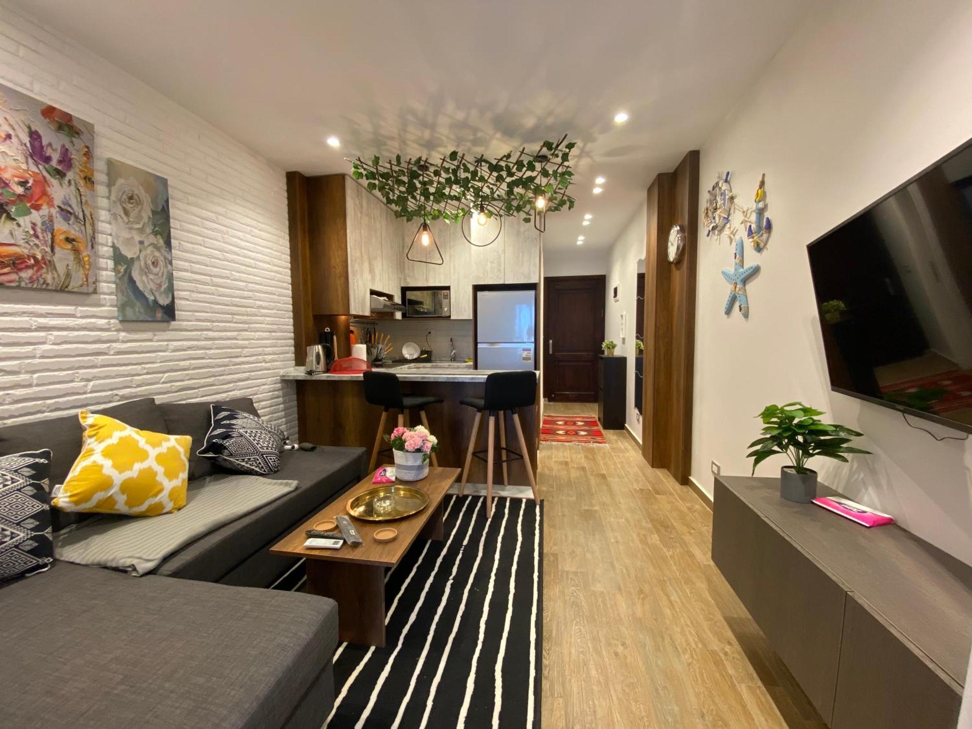 Porto Golf Marina Aqua Park & Beach Access By Best Of Bedz El Alamein Exteriör bild